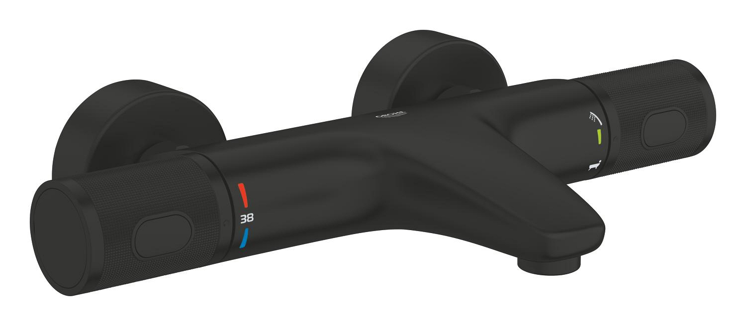 GROHE - Precision Feel Badthermostaatkraan - 150 mm - Matte Black 347882430