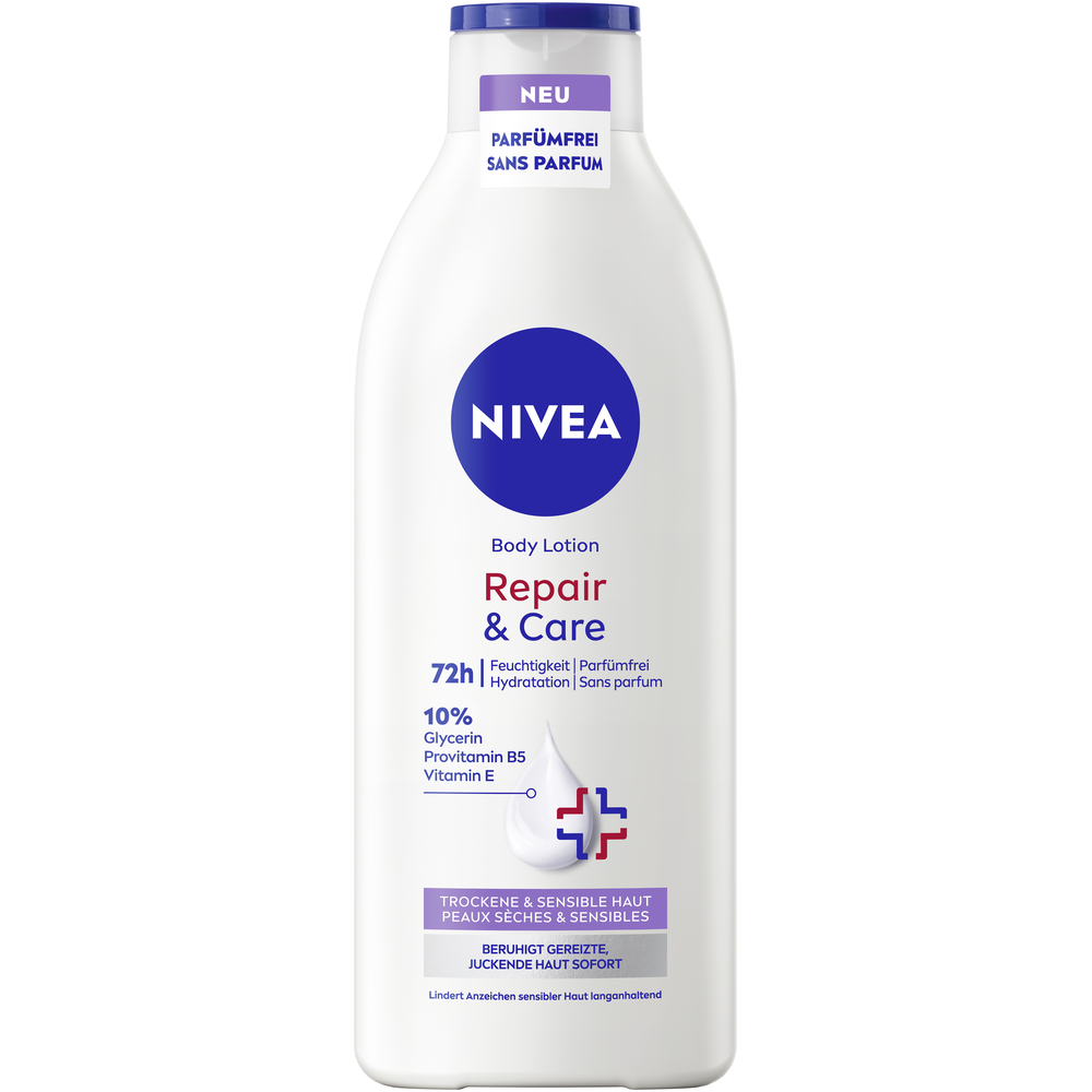 NIVEA Repair & Care Body Lotion Parfümfrei