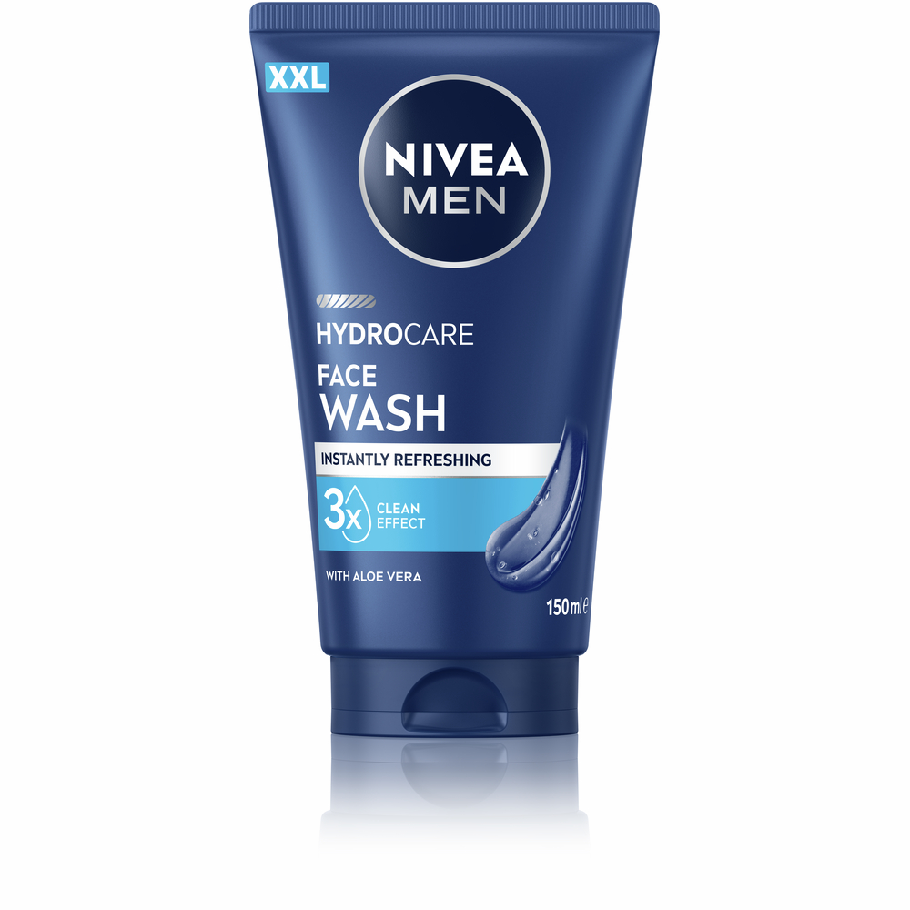 NIVEA MEN HydroCare Face Wash 150 ml Blue