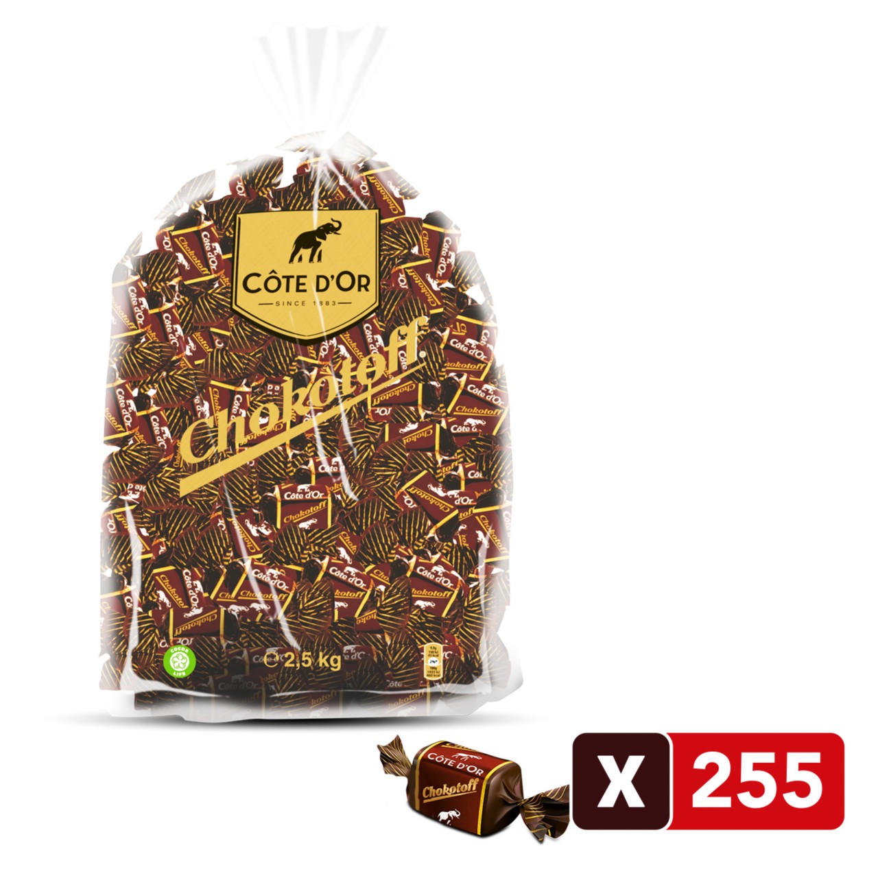 Côte d'Or Chokotoff Chocolade - Chocolaatjes Puur 2,5KG