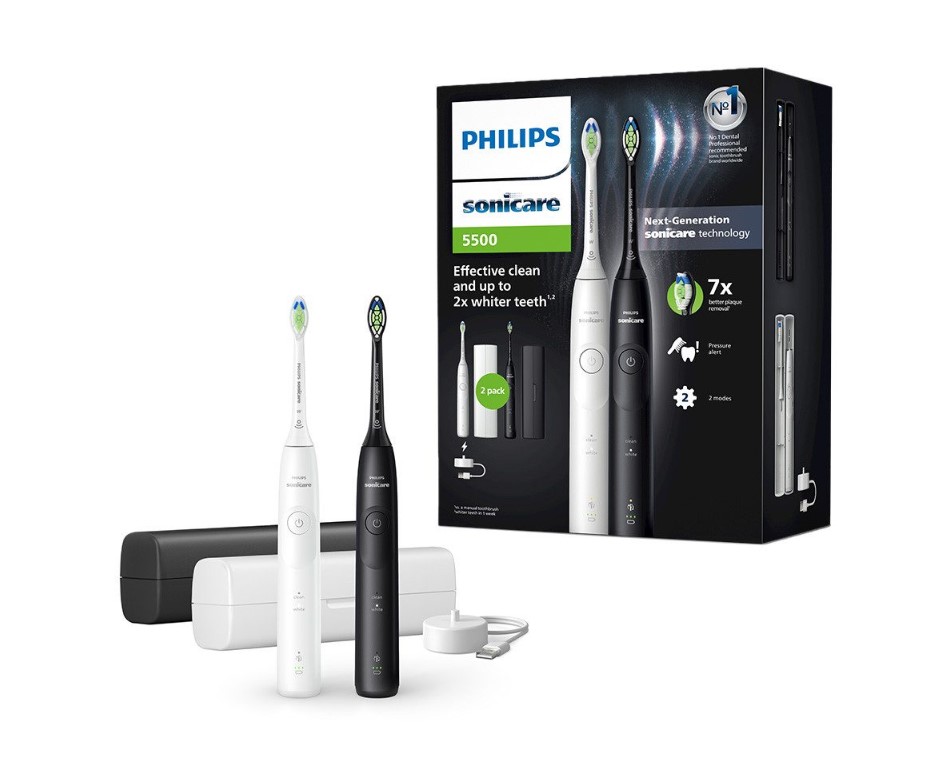 Elektrische Zahnbürste Philips Sonicare Series 5500 HX7119/02