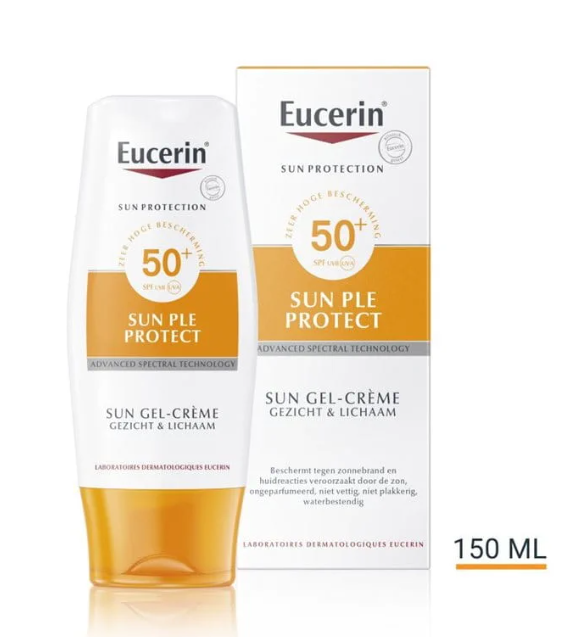 Eucerin Sun PLE Protect SPF 50+ Gel-Crème Gezicht & Lichaam