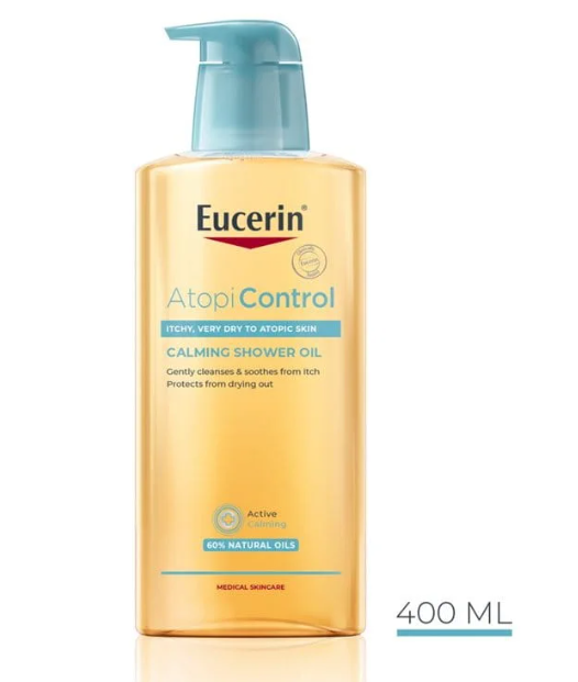 Eucerin AtopiControl Bad- en Doucheolie Zeer Droge Huid met neiging tot Atopie met pomp