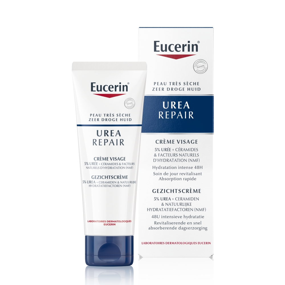 Eucerin UreaRepair Gezichtscrème Droge Huid 5% Urea