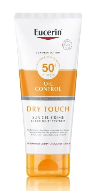 Eucerin Sun Oil Control SPF 50+ Dry Touch Gel-Crème Ultra Lichte Textuur Tube