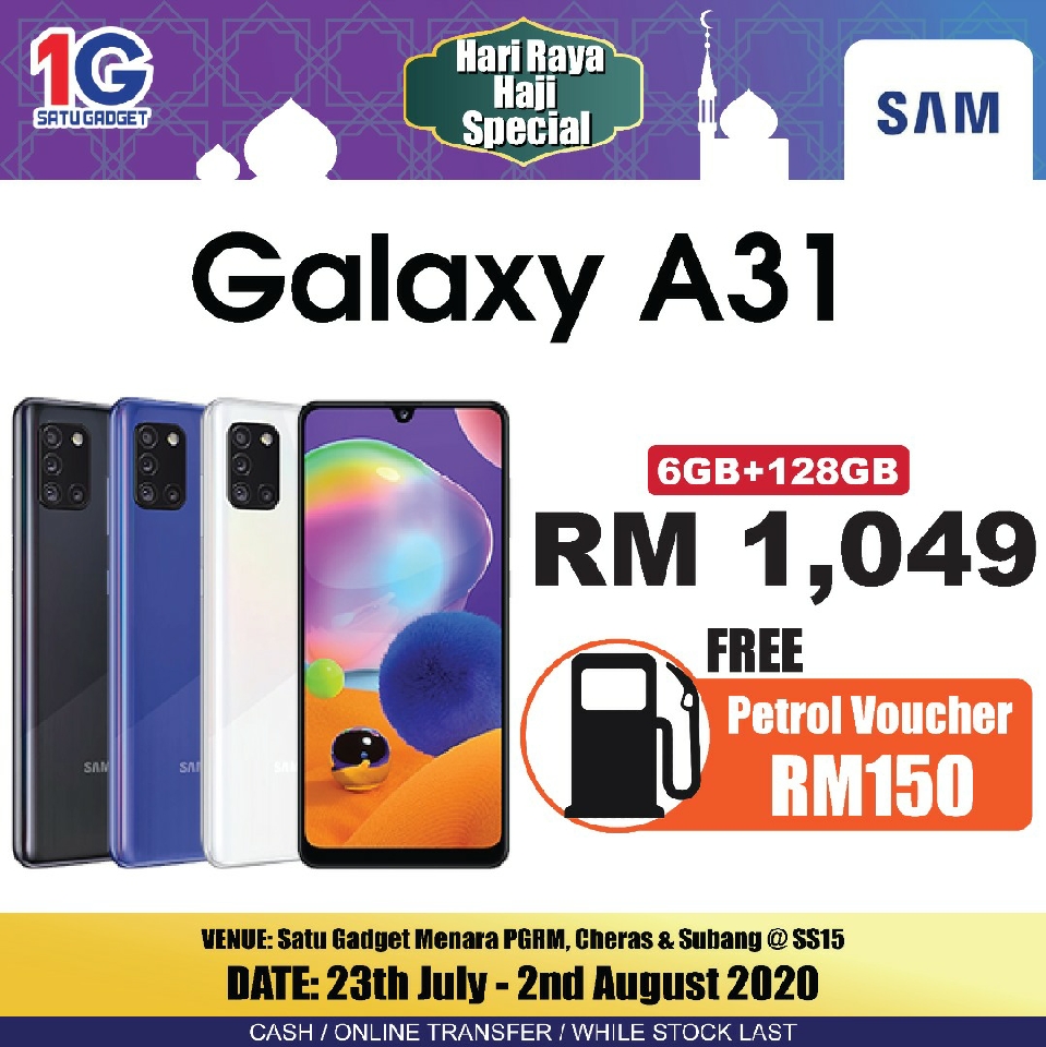 samsung a 31 specification