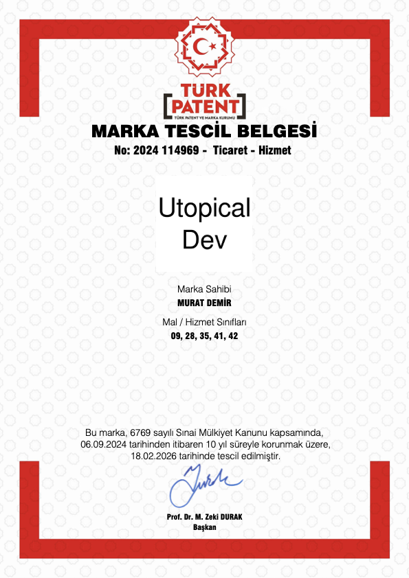 Marka Tescil Belgesi