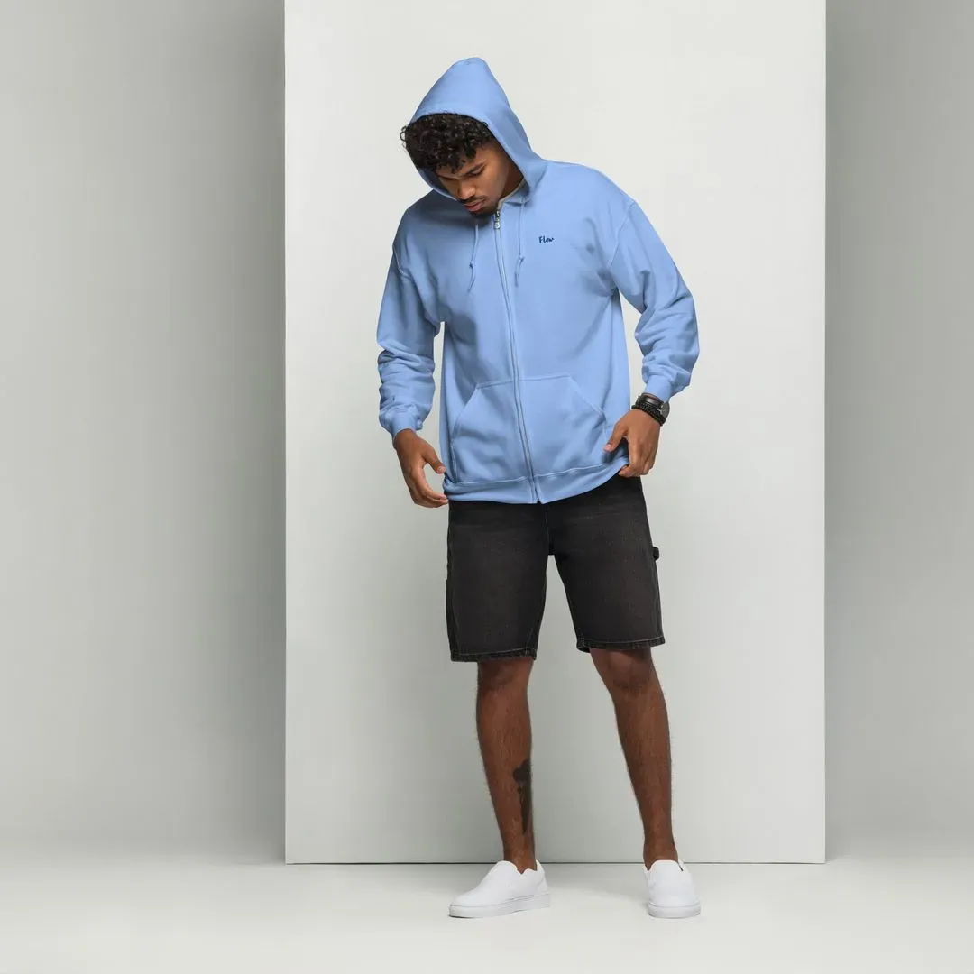 'Flow' Zip-Up Hoodie