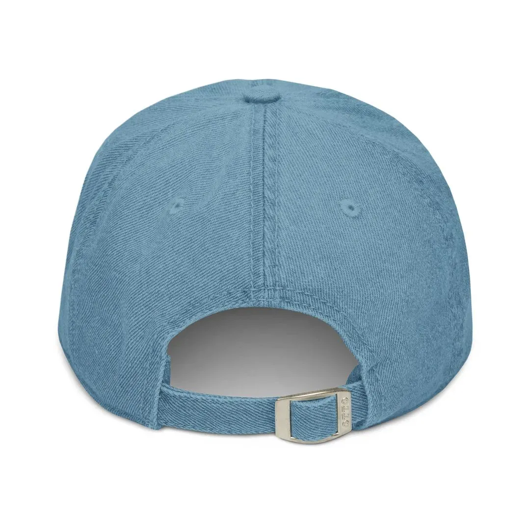 'First love' Denim Baseball Hat