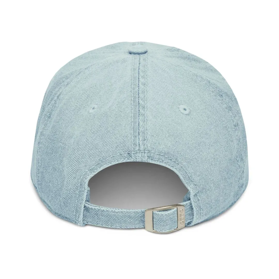 'First love' Denim Baseball Hat