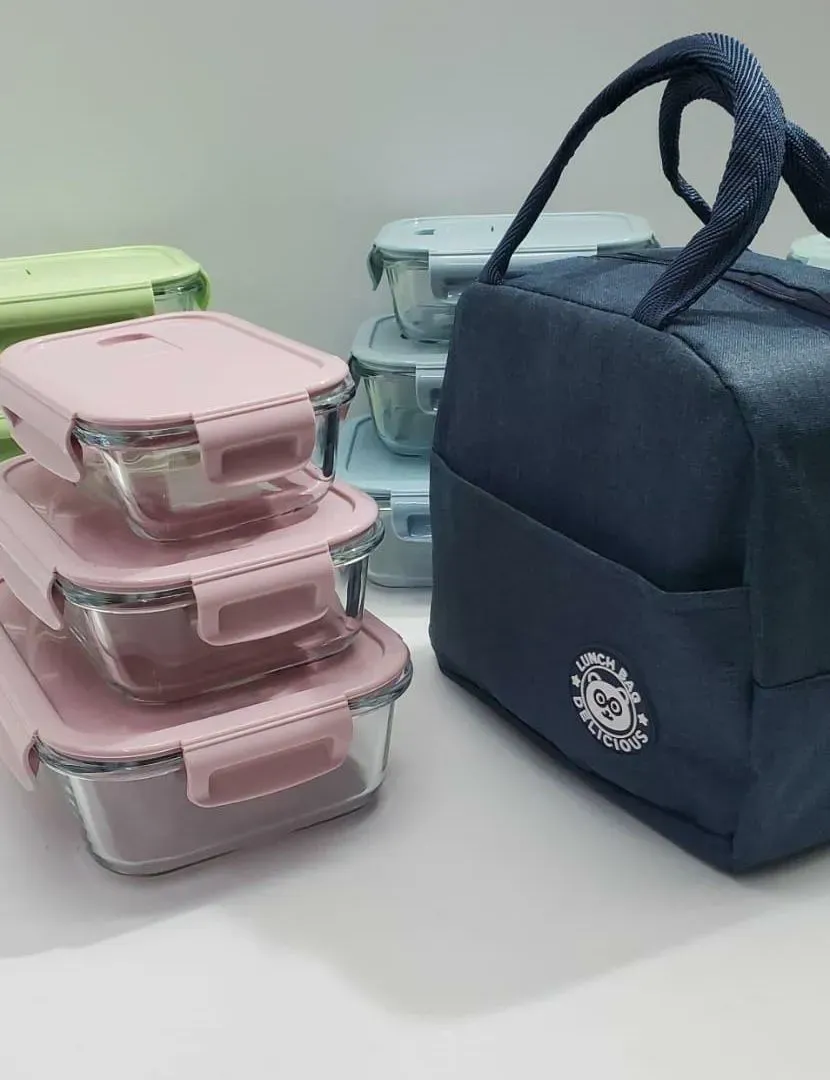 Glass Snack Box
