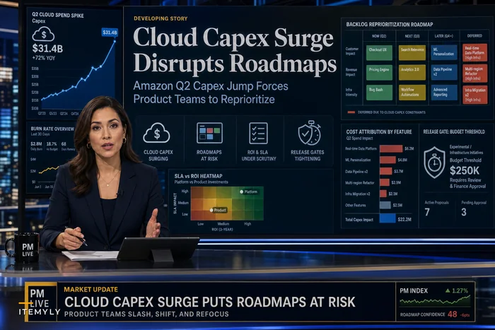 After the Cloud Capex Surge: How Product Teams Should Reprioritize Roadmaps for Rising Infrastructure Costs