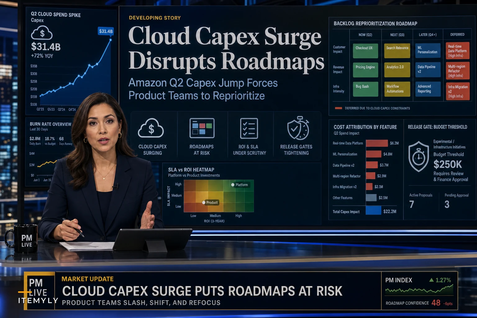 After the Cloud Capex Surge: How Product Teams Should Reprioritize Roadmaps for Rising Infrastructure Costs