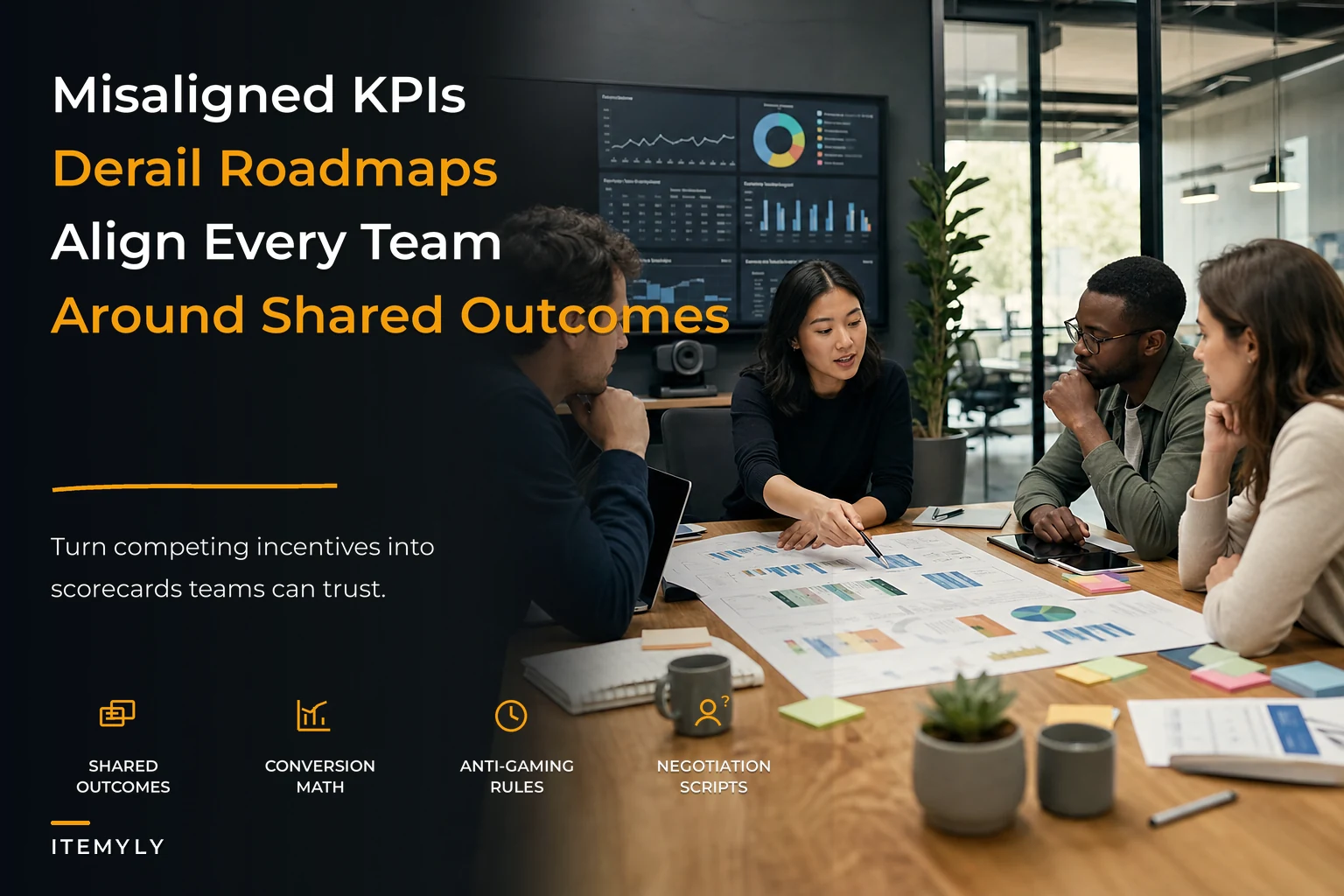 Misaligned incentives are derailing roadmaps—cross-functional scorecards