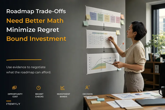 Negotiate roadmap trade-offs with decision economics and evidence