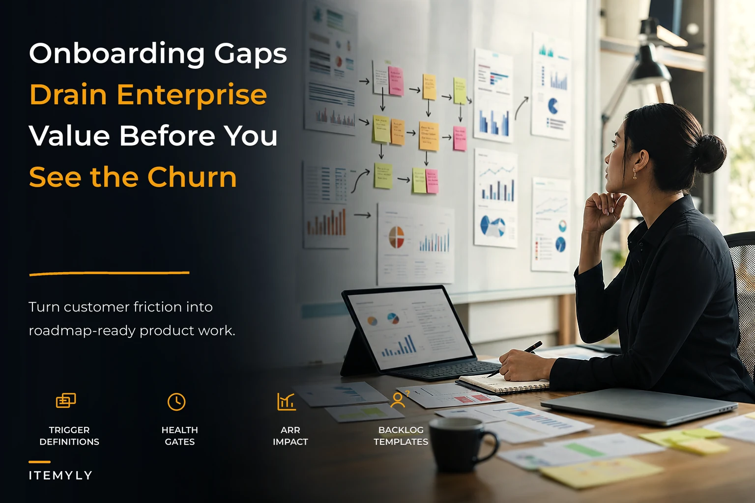 Onboarding gaps are costing enterprise customers—map triggers into the roadmap