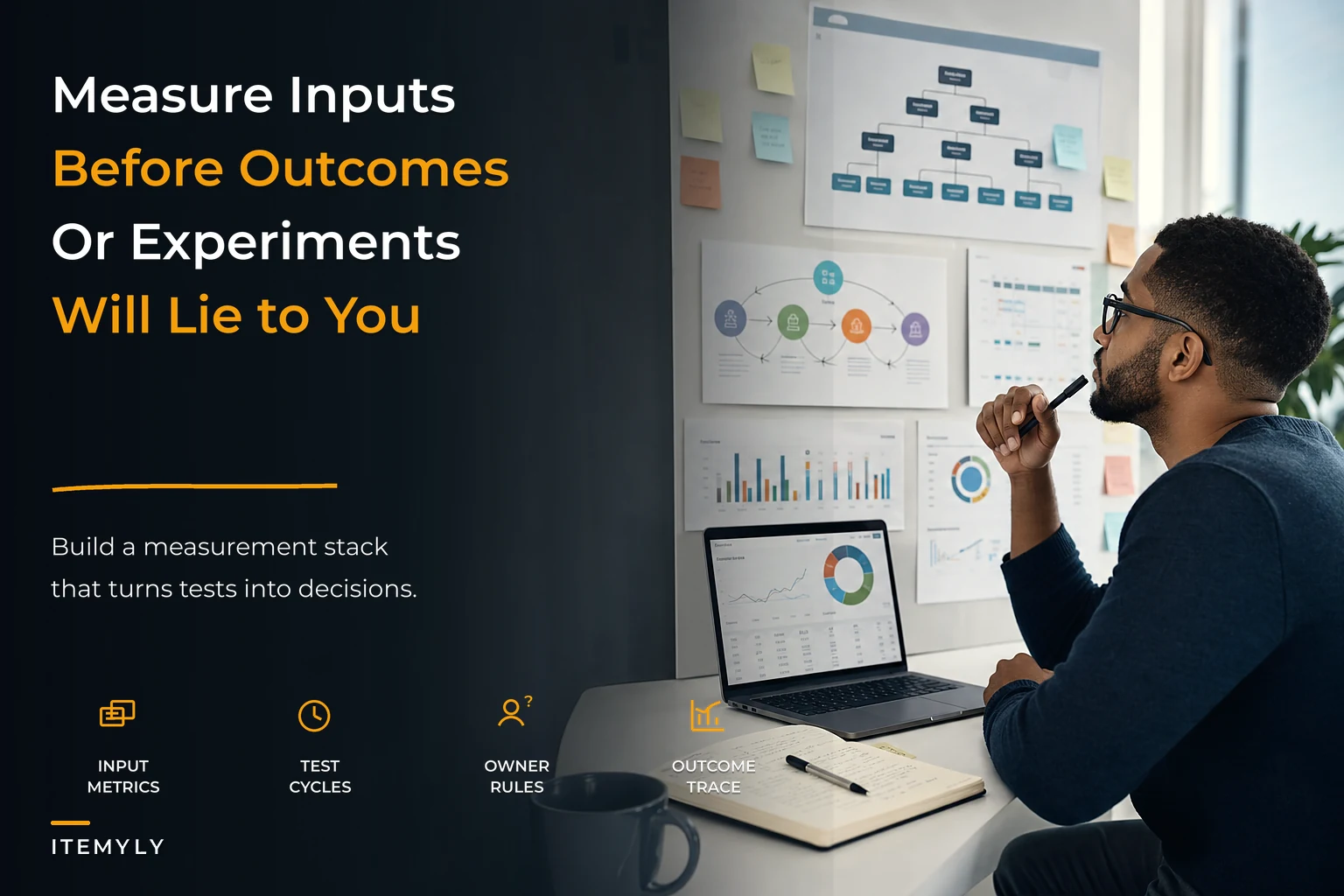 Turn experiments into outcomes: a measurement architecture with leading indicators, dashboards and ownership guardrails