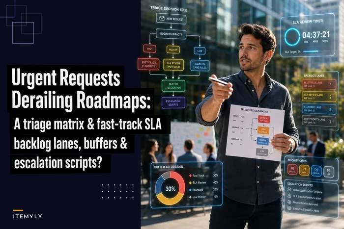 Urgent requests keep derailing roadmaps? A triage matrix, fast-track SLA and escalation scripts