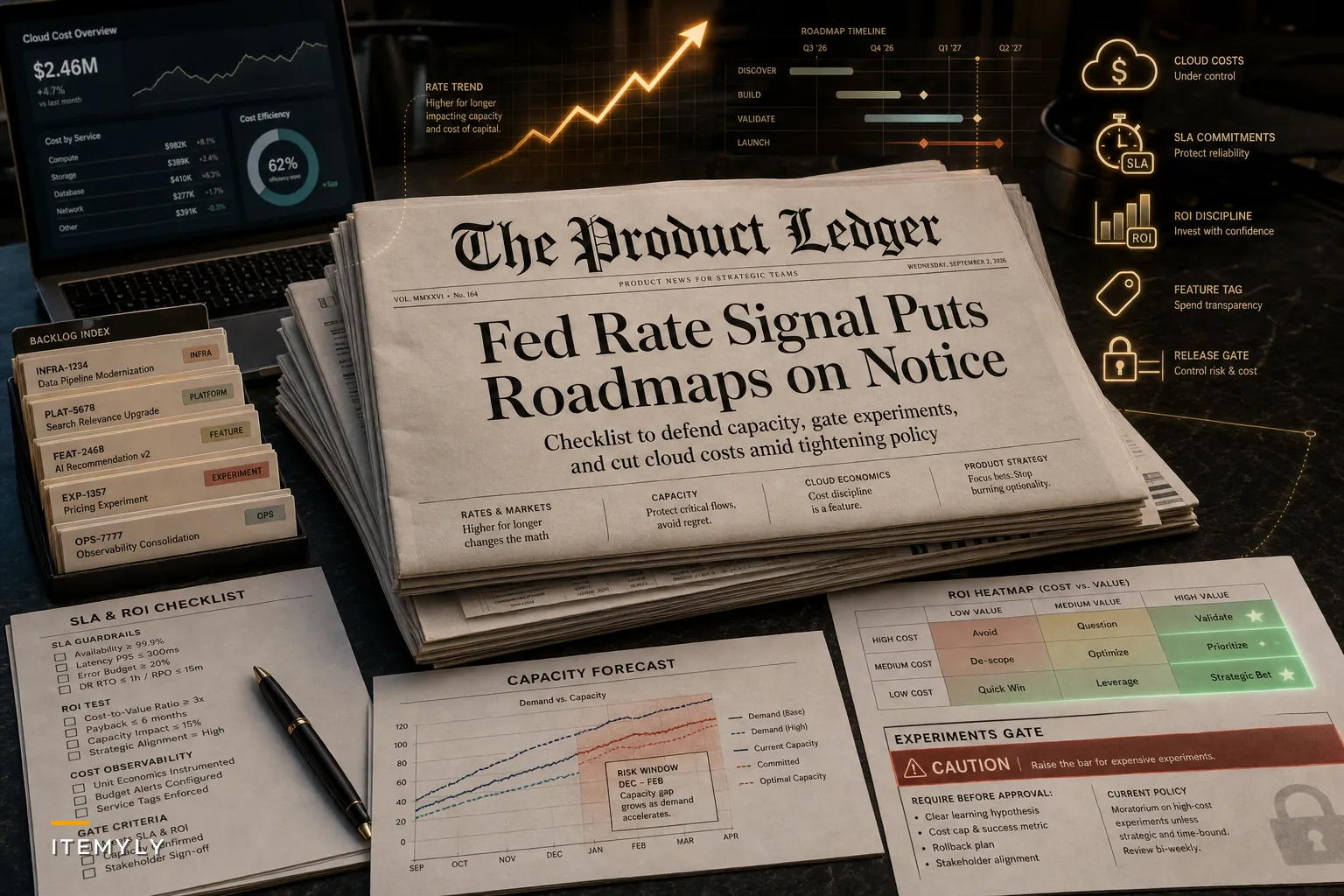 When the Fed Signals Higher Rates: How Product Teams Should Reprioritize Roadmaps and Control Cloud Costs