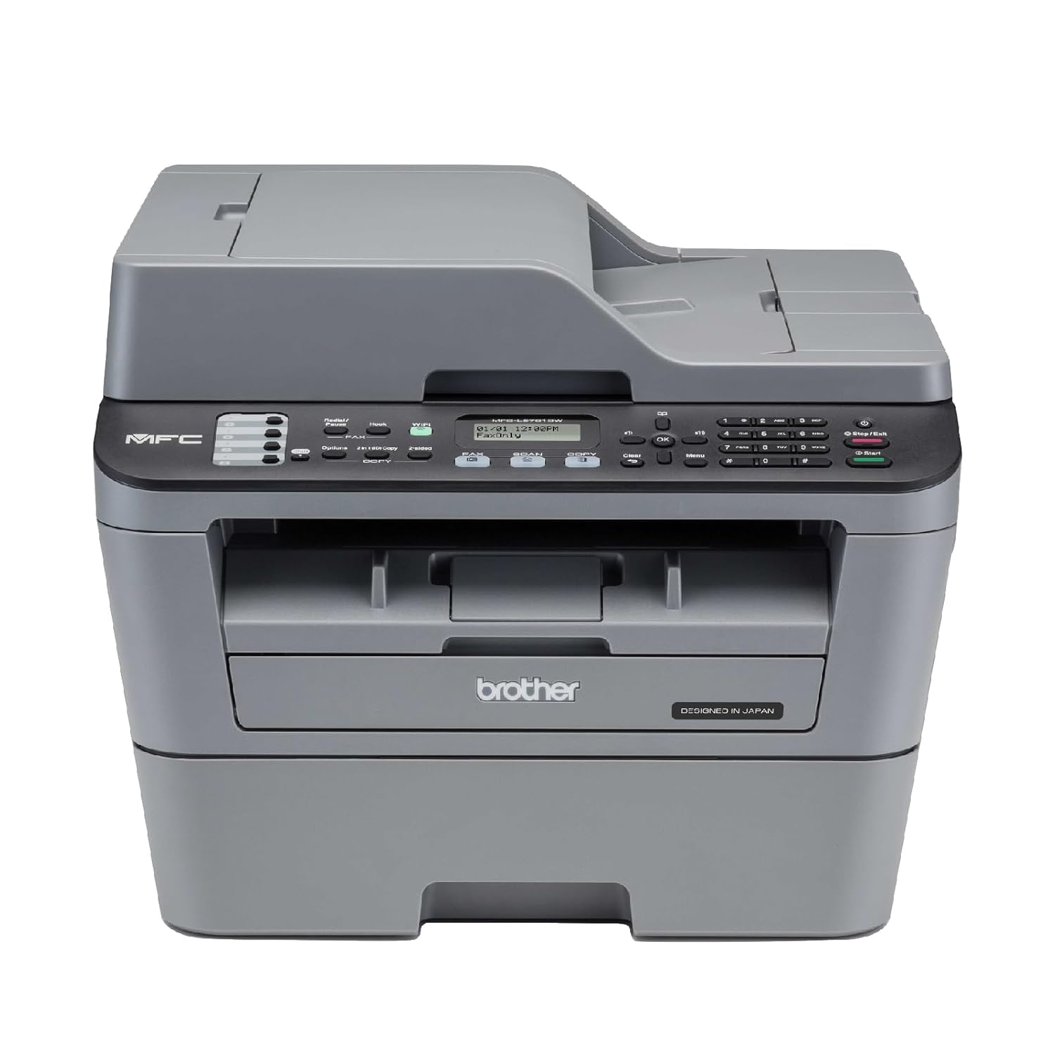 Brother MFC-L2701DW Multi-Function Monochrome Laser Printer with Wi-Fi & Auto Duplex