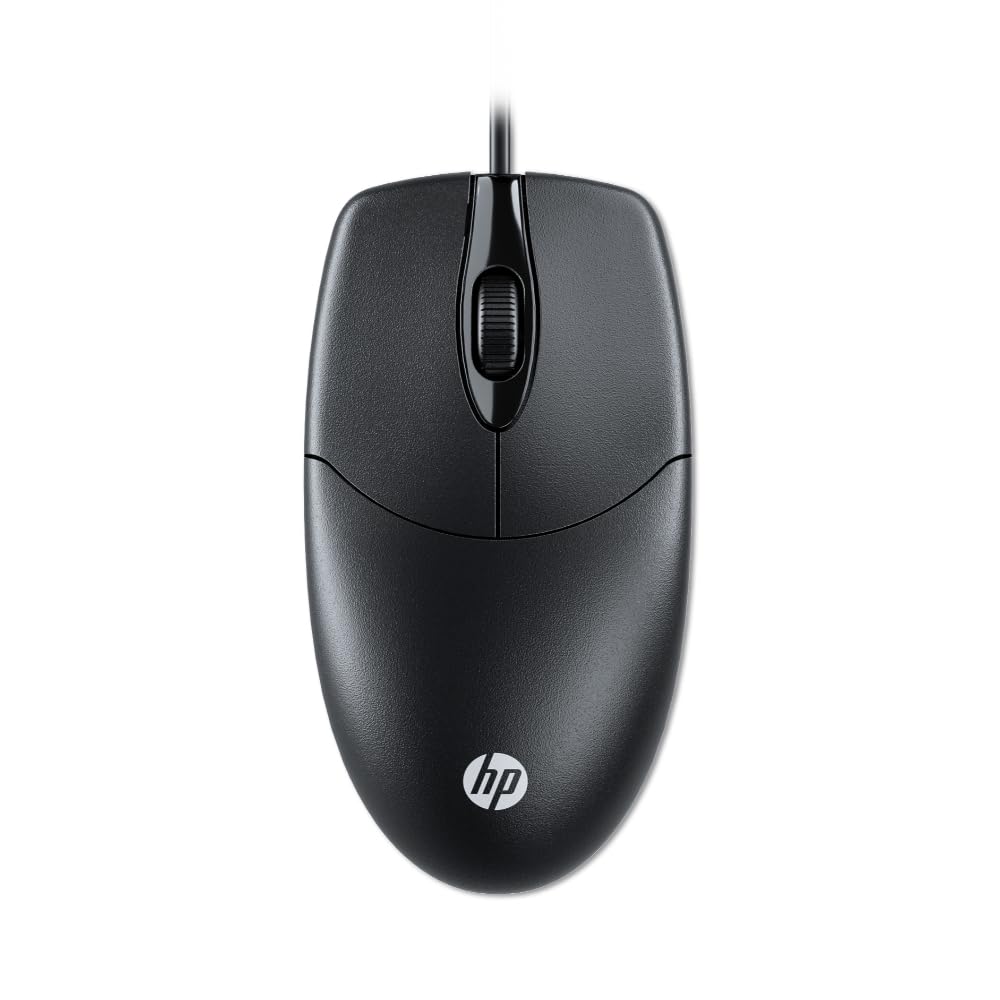 HP M050 Wired Mouse – USB Optical Mouse for Office & Home Use