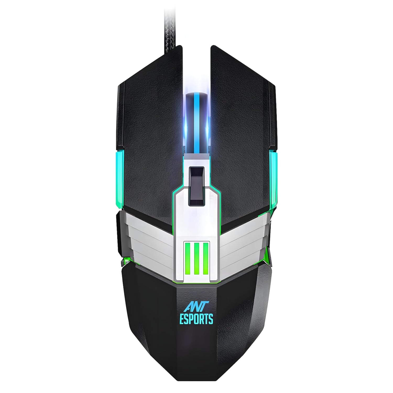 Ant Esports GM-90 Wired Gaming Mouse – RGB Optical Mouse with Adjustable DPI