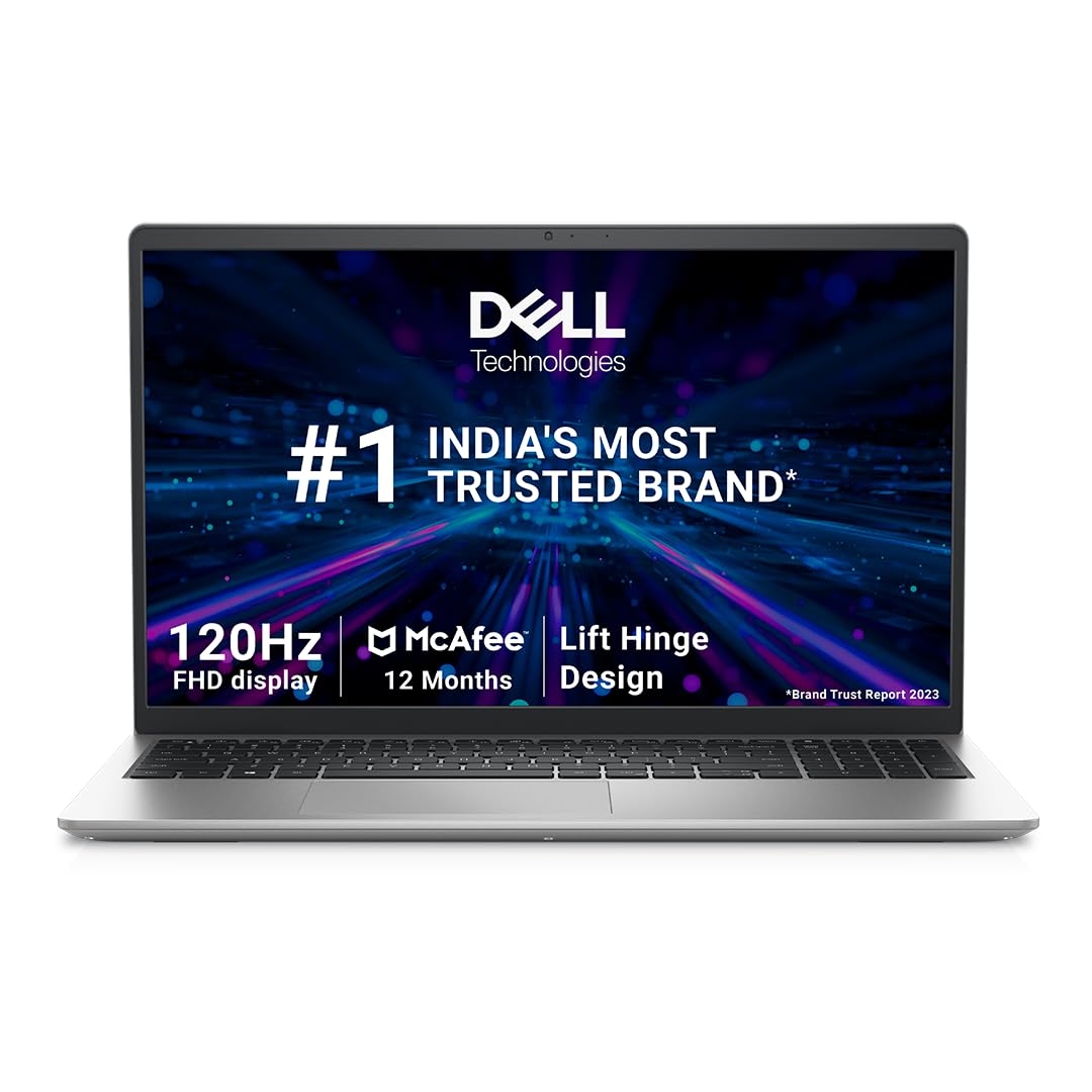Dell Inspiron 15 i3 13th Gen Laptop | 8GB RAM, 512GB SSD, Windows 11, MS Office, With Bag