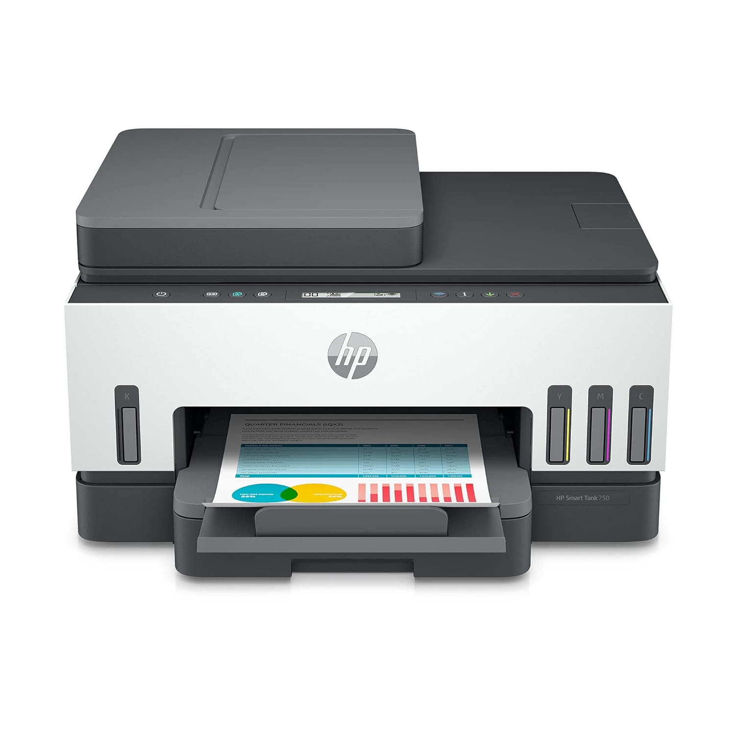 HP Smart Tank 750 All-in-One Wireless Ink Tank Printer with Auto Duplex & ADF