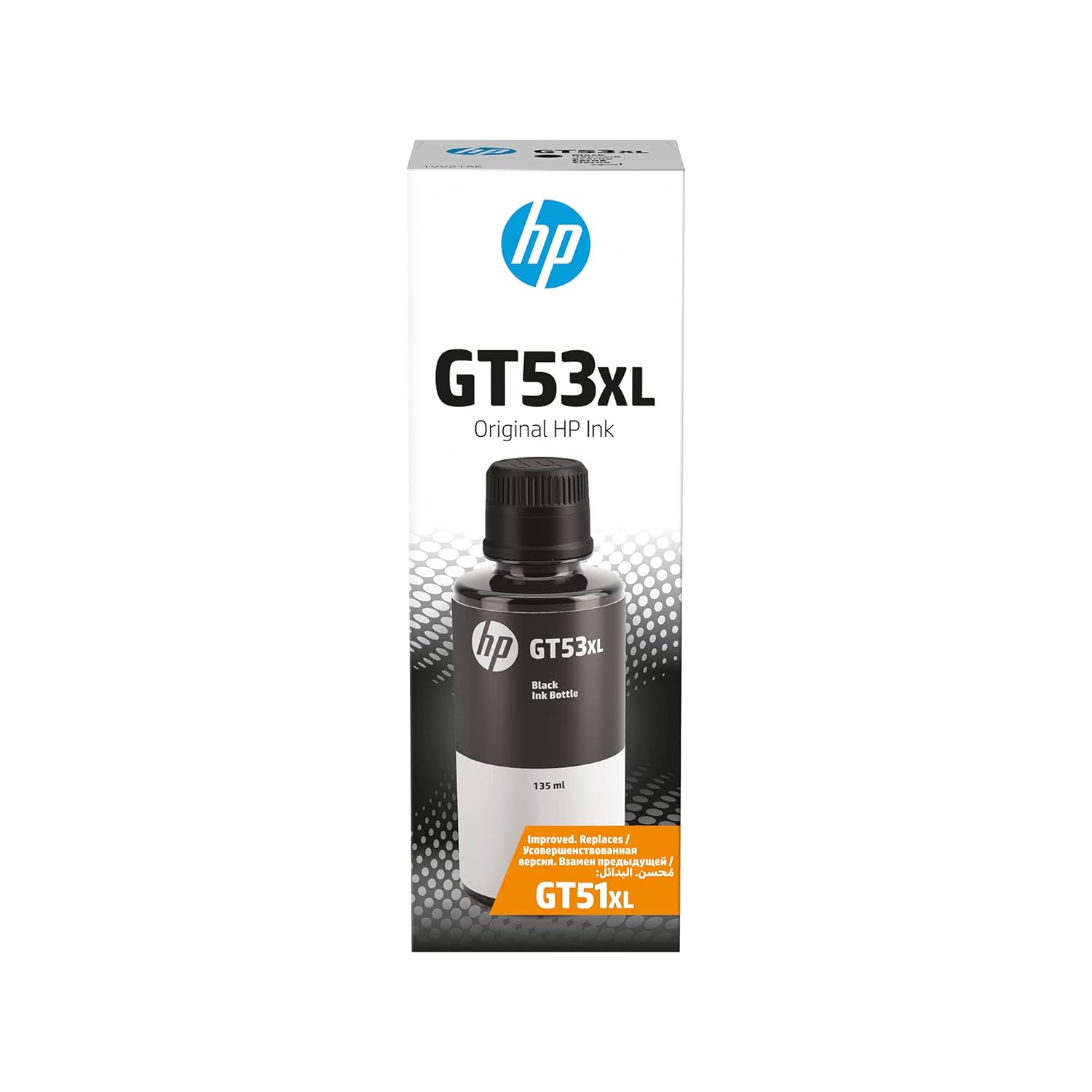 HP GT53 XL 135ml Black Original Ink Bottle