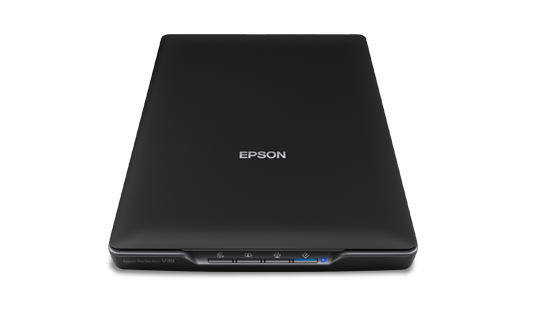 Epson Perfection V39 Flatbed Scanner | 4800 dpi USB Powered Photo & Document Scanner