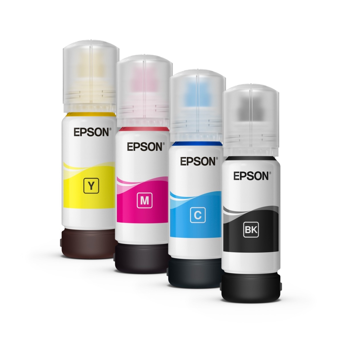 Epson 003 Ink Bottle Set (Black, Cyan, Magenta, Yellow) 65ml | Genuine EcoTank Ink | Aster Computers Madurai