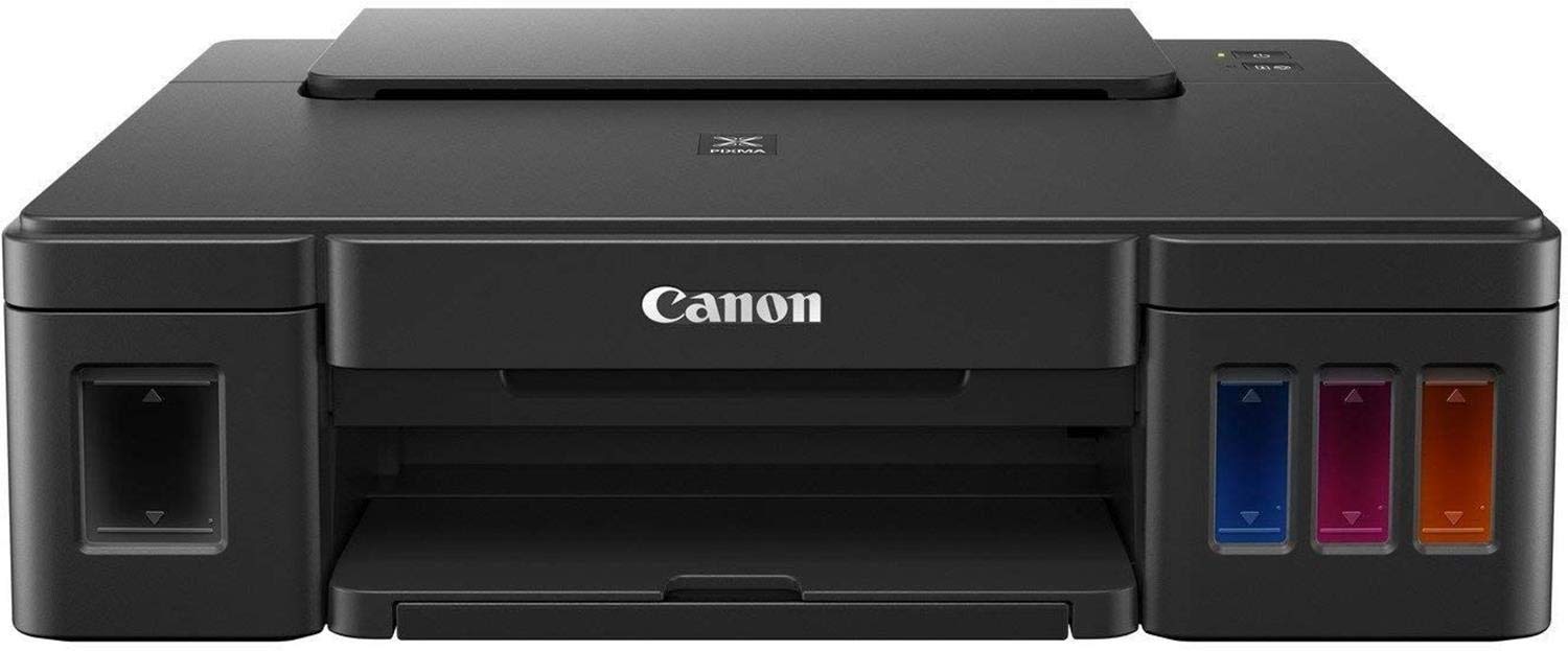 Canon Pixma Megatank G1010 Refillable Single Function Ink Tank Colour Printer for High Volume Printing