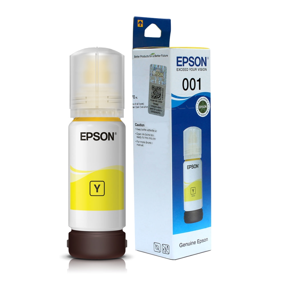 Epson 001 Original Yellow Ink Bottle – 70ml
