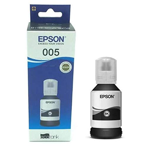 Epson 005 Original Black Ink Bottle – 120ml, High Yield