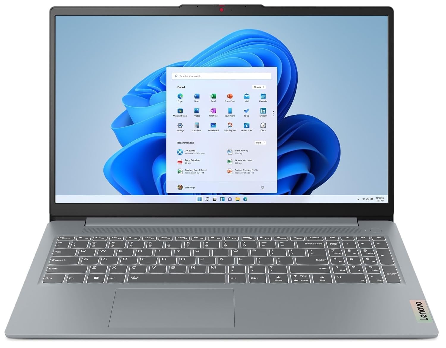 Lenovo IdeaPad Slim 15IRH10 Laptop | Intel i5 13th Gen 13420H, 8GB RAM, 512GB SSD, Windows 11, MS Office 2024 with Bag