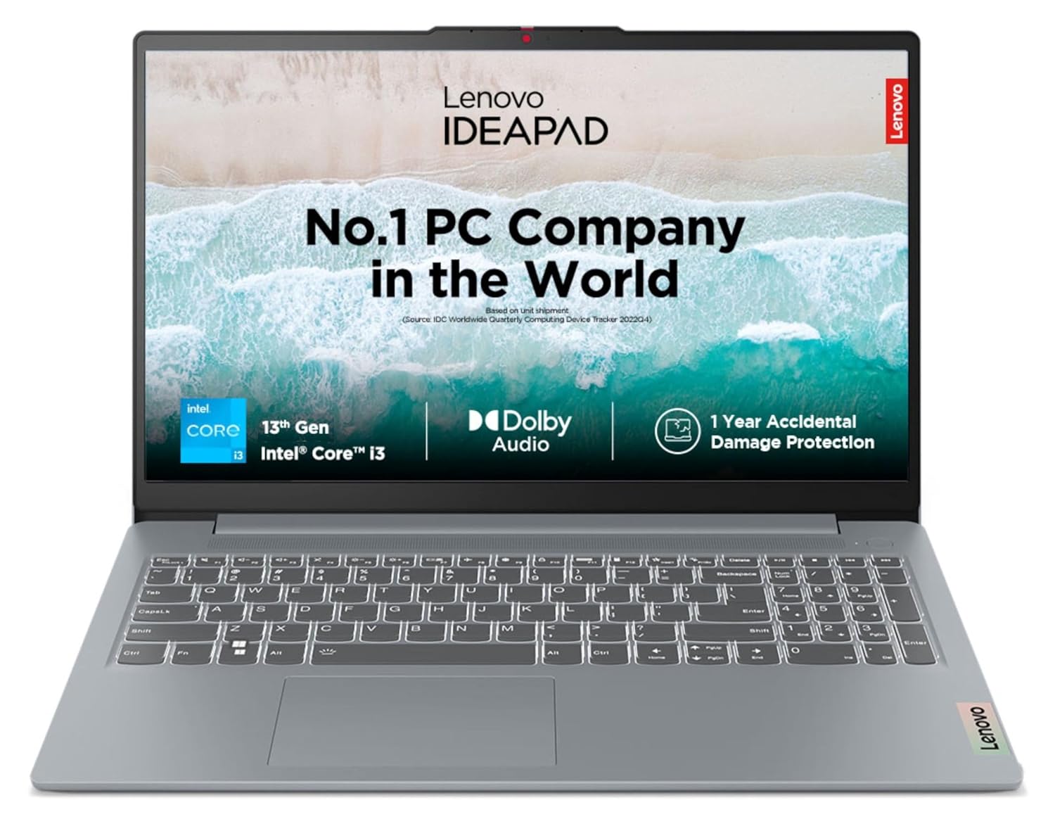 Lenovo IdeaPad Slim 3 Laptop – Intel Core i3-1315U, 8GB RAM, 512GB SSD, 15.6-inch FHD Display, Windows 11, Office 2024, with bag