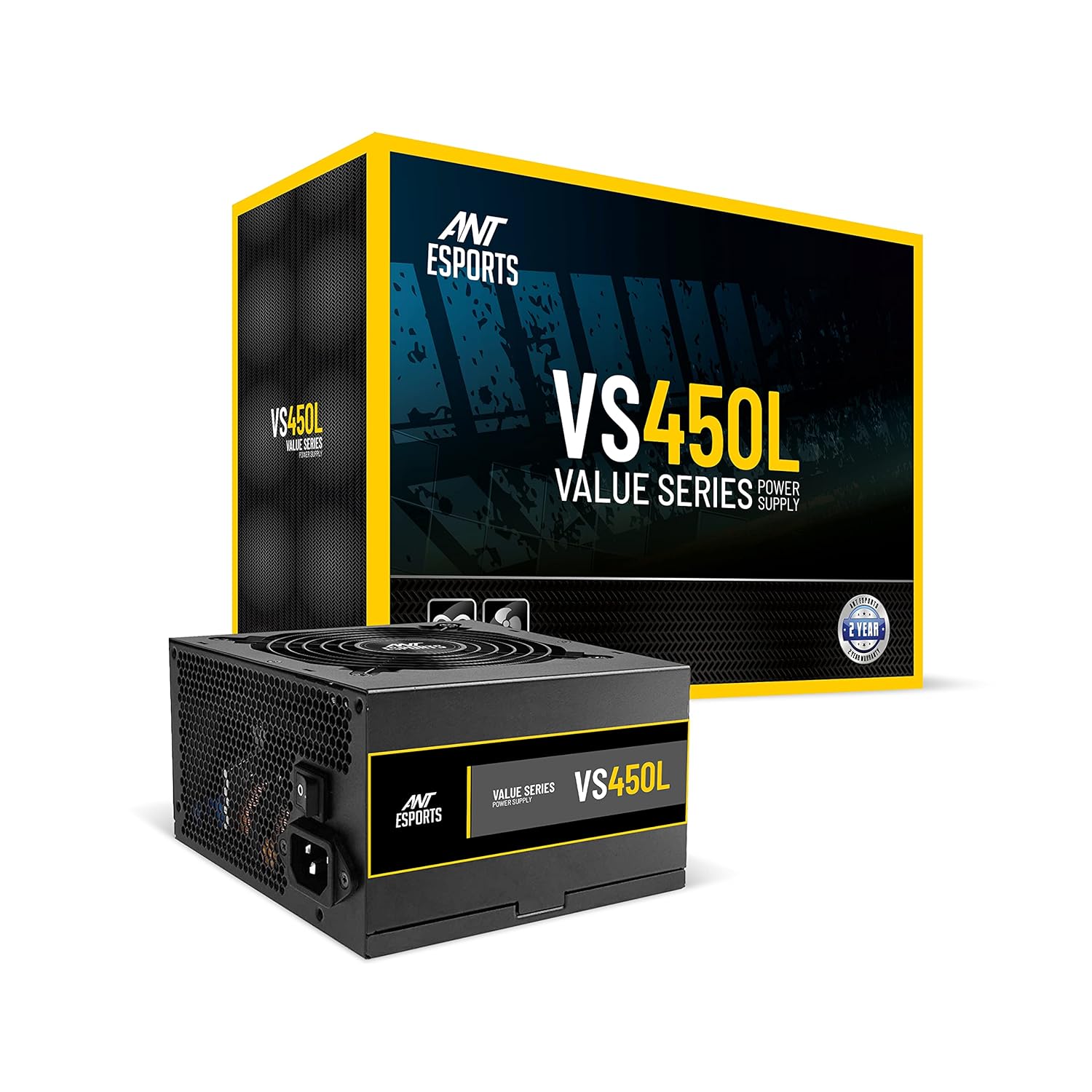 ANT SMPS 450W Power Supply | Reliable Desktop PSU
