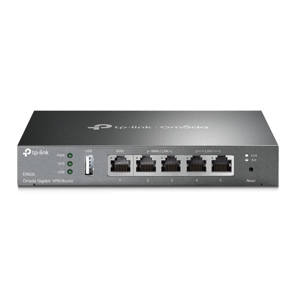 TP-Link Omada ER605 Gigabit VPN Router | Secure Business Network Router