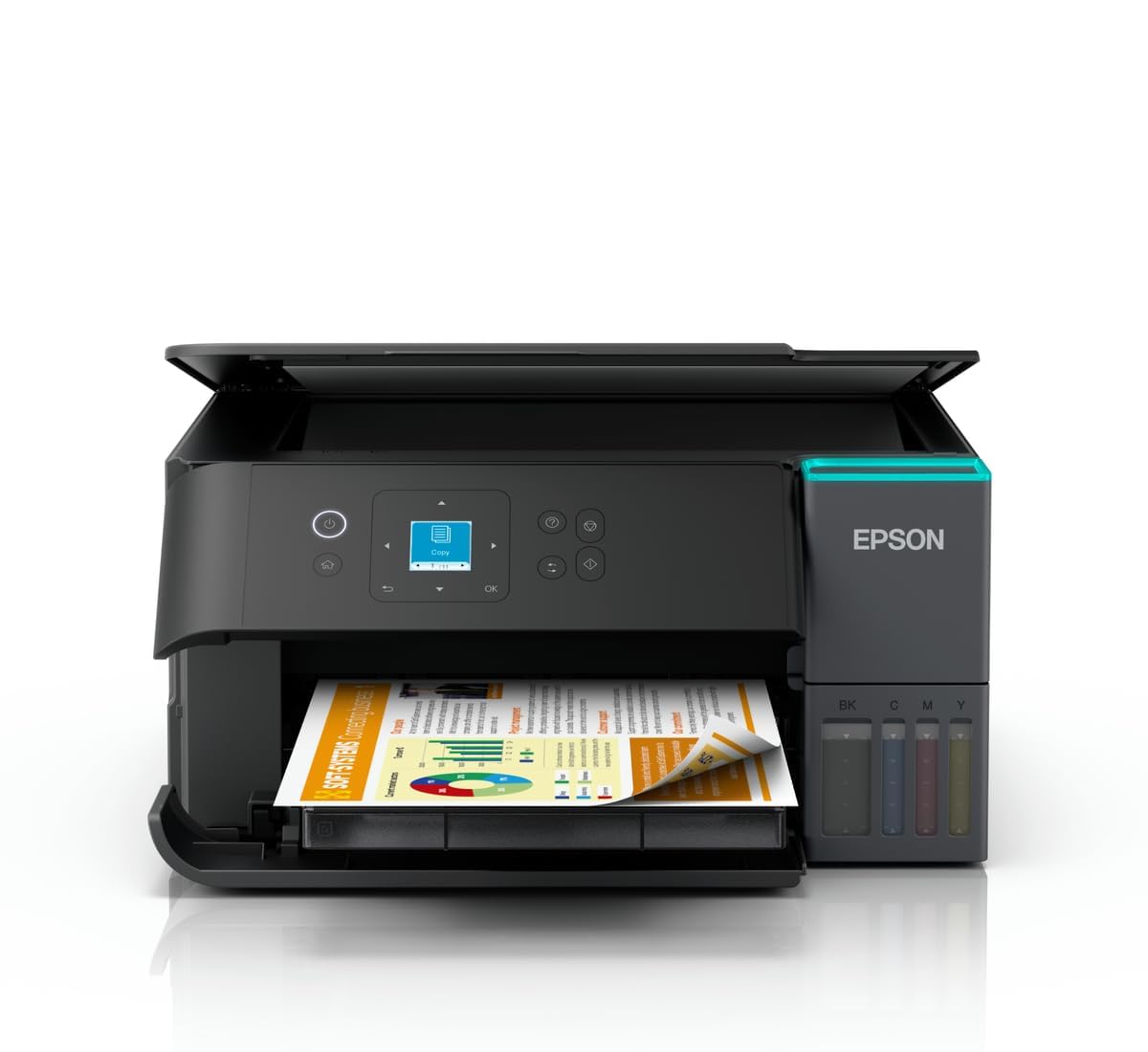 Epson EcoTank L4360 All-in-One Wi-Fi Duplex Ink Tank Printer | 15 IPM Black, 8 IPM Colour