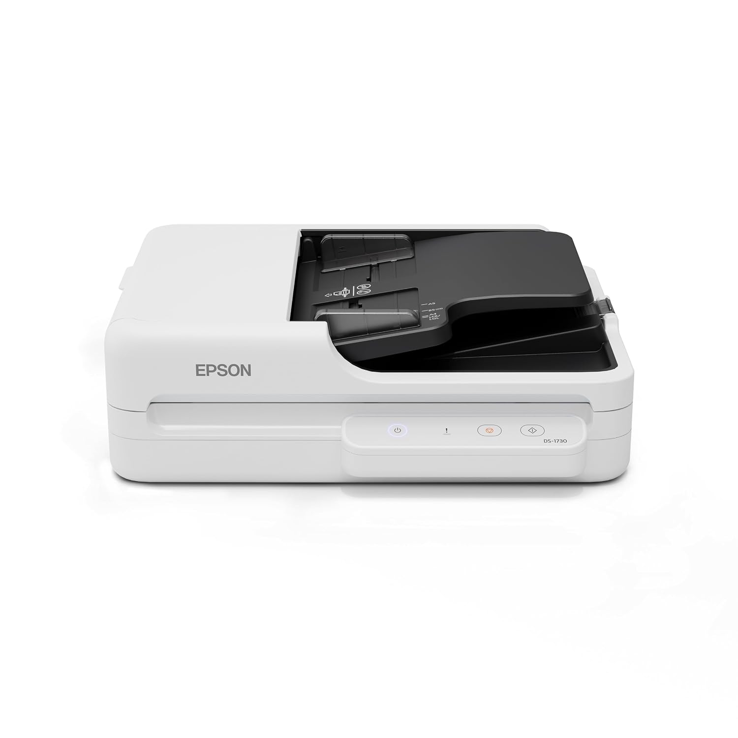 Epson WorkForce DS-1730 Flatbed Colour Document Scanner – Duplex ADF, 30ppm, 60ipm, 60-Sheet ADF, USB 2.0