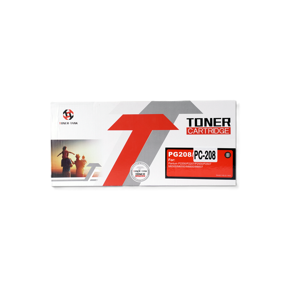 Toner tank Pantum PC-208K Compatible Black Toner Cartridge | High-Yield Laser Printer Toner