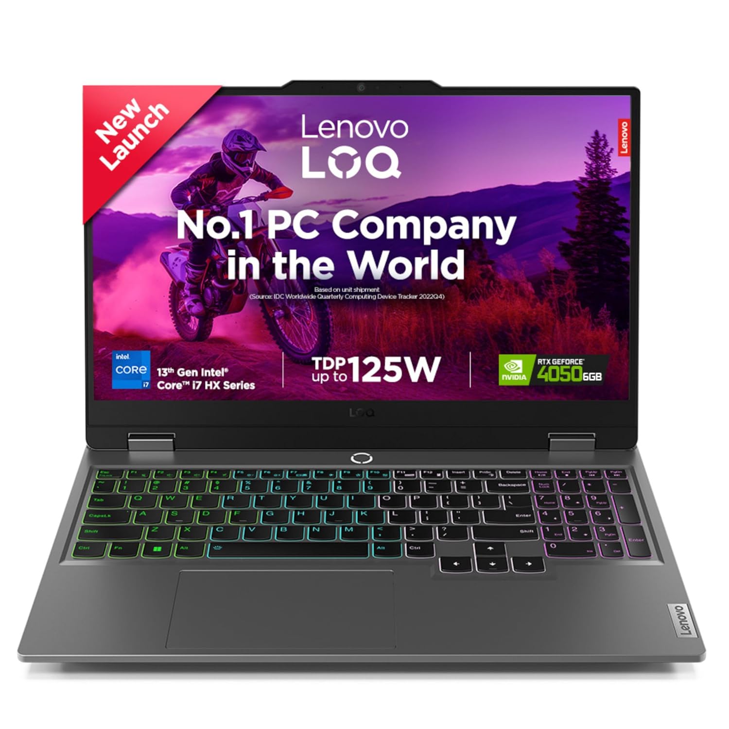 Lenovo LOQ 15IRX9D2 Gaming Laptop – Intel Core i7-13650HX, 16GB RAM, 512GB SSD, RTX 4050 6GB, Windows 11