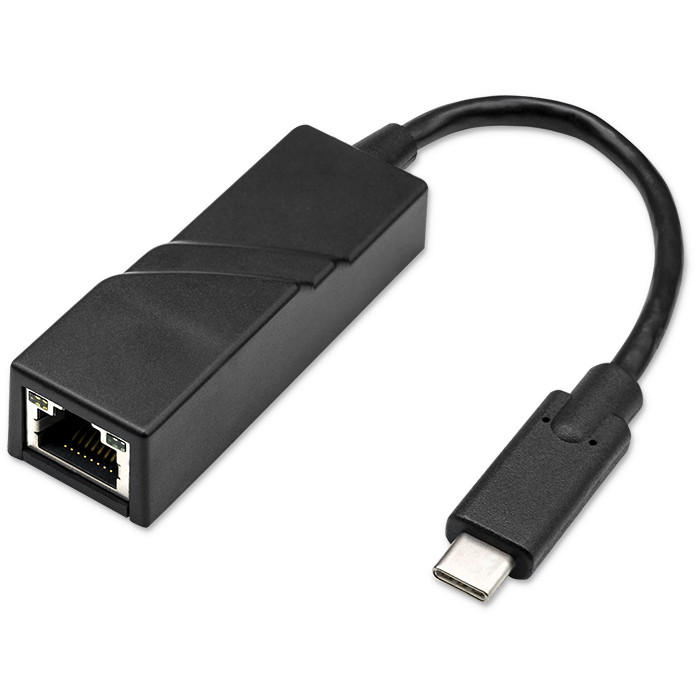 Qoltec Adapter sieciowy przejściówka USB-C 3.1 | RJ-45 | Ethernet | 1000Mb/s - zdjęcie 1
