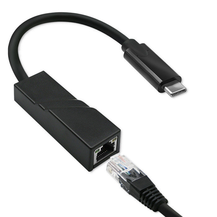 Qoltec Adapter sieciowy przejściówka USB-C 3.1 | RJ-45 | Ethernet | 1000Mb/s - zdjęcie 3
