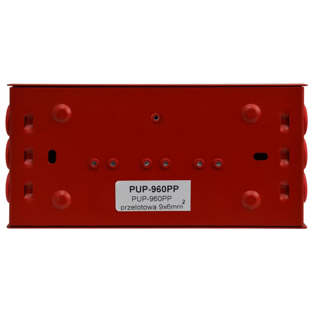 Puszka instalacyjna przelotowa 9x6mm2, prostokątna AWOP960PP - zdjęcie 4