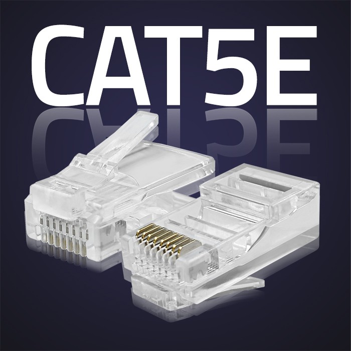 Qoltec Wtyk złącze modularne RJ45 | CAT5e | UTP | Pozłacane styki | 100 sztuk - zdjęcie 3