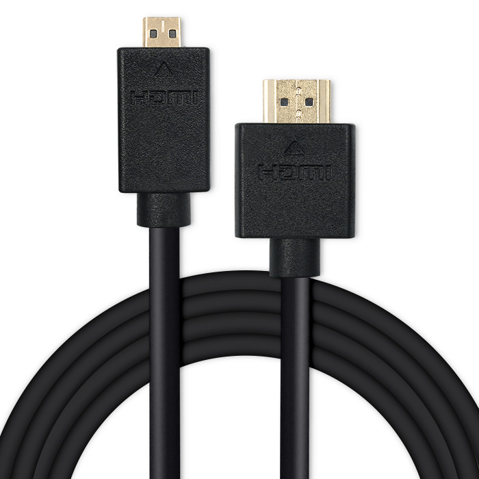 Qoltec Kabel HDMI | Micro HDMI | High speed | 4K | 30Hz | GOLD | 1.5m - zdjęcie 7