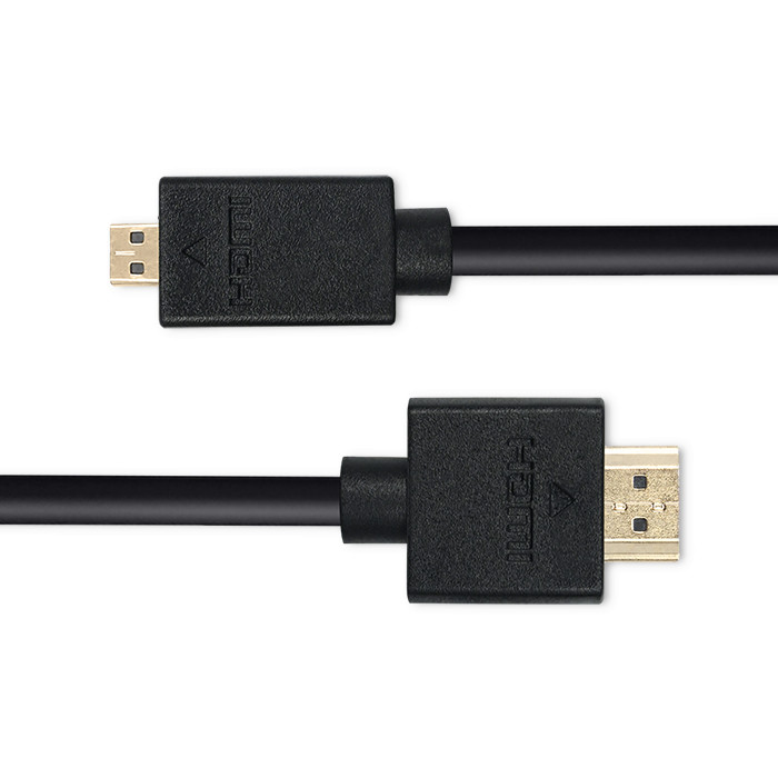 Qoltec Kabel HDMI | Micro HDMI | High speed | 4K | 30Hz | GOLD | 1.5m - zdjęcie 9
