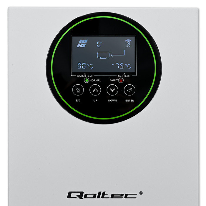 Qoltec Inwerter Przetwornica solarna do grzania wody ECO Solar Boost | MPPT | BYPASS | LCD | 3kW/4kW | Wi-fi - zdjęcie 6