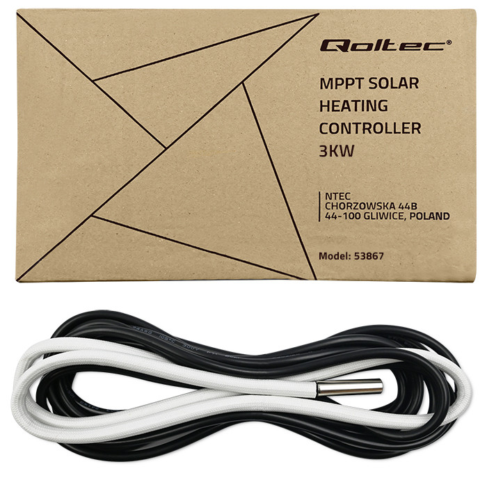 Qoltec Inwerter Przetwornica solarna do grzania wody ECO Solar Boost | MPPT | BYPASS | LCD | 3kW/4kW | Wi-fi - zdjęcie 8